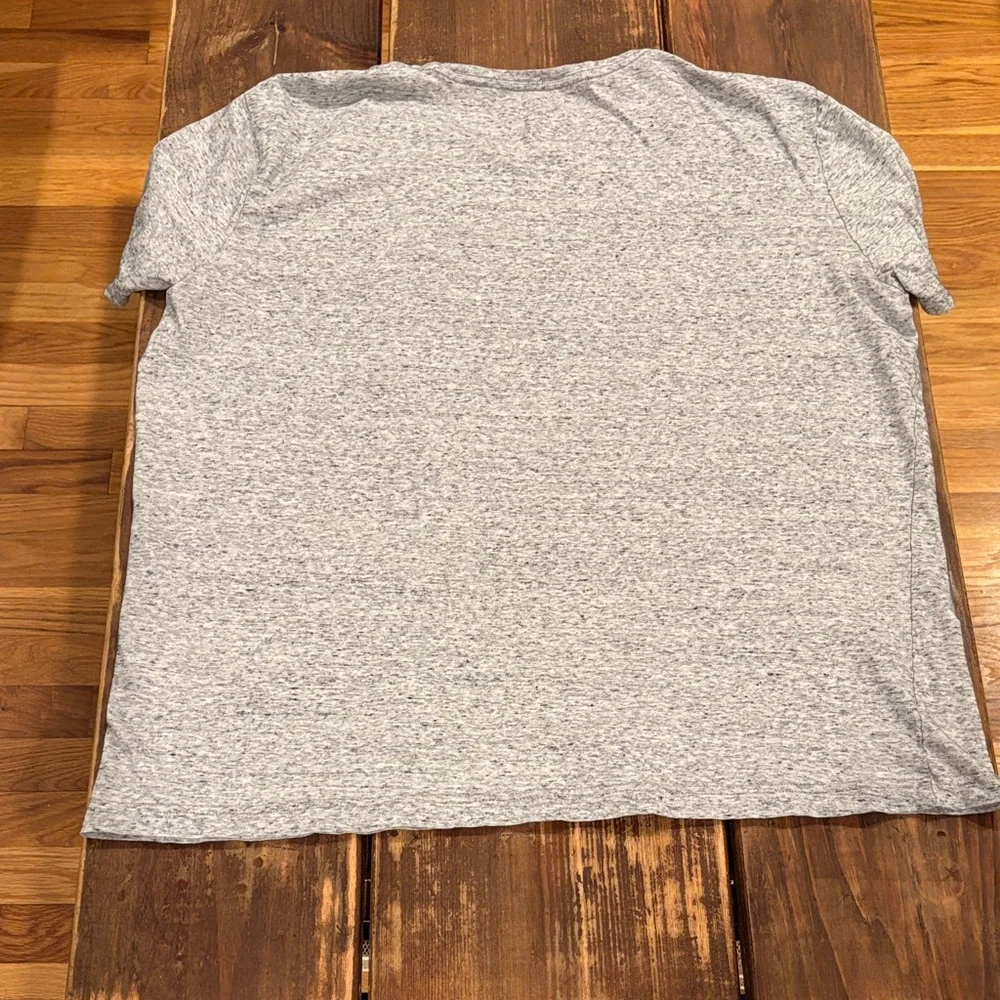 Banana Republic Soft Heather Gray Crewneck Tee Size XL